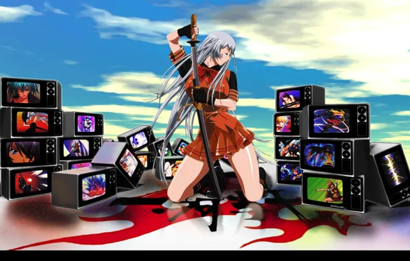 Picture anime, School wars, IkkiTousen