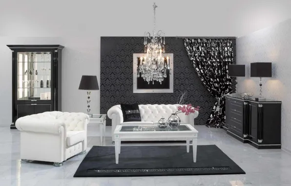 Picture design, room, sofa, furniture, chair, chandelier, living room