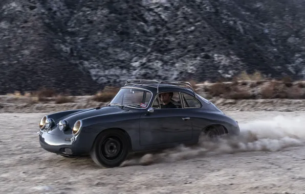 Picture Porsche, dust, off-road, 356, Porsche 356, Emory Motosports, C4S Allrad