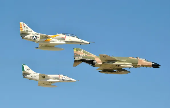 The sky, flight, fighter, the plane, link