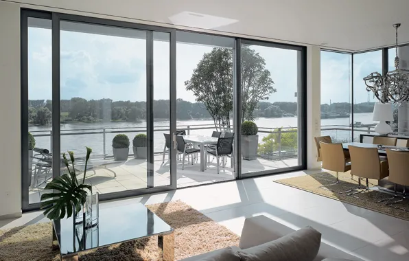 Picture interior, terrace, living room, residential prostanstvo