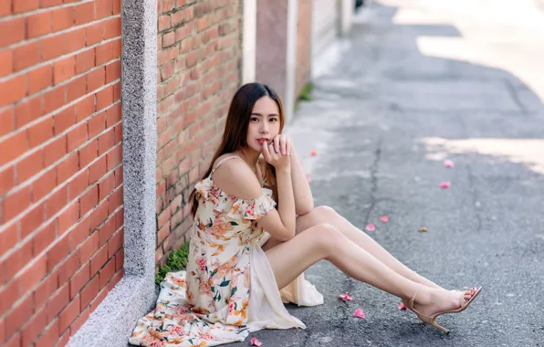Asian, charm, asian, charm, slender legs, slender legs, young beauty, young beauty