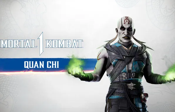 Picture necromancer, Quan Chi, Mortal Kombat 1