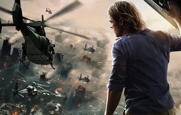Horror, fantasy, movie, World War Z
