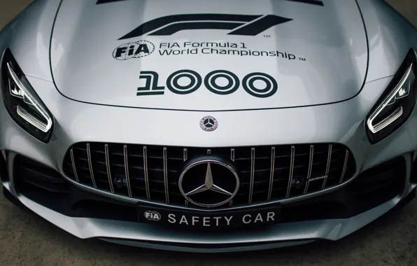 Mercedes-Benz, front view, Formula 1, AMG, Safety Car, GT R, 2019