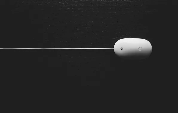 Background, apple, mouse