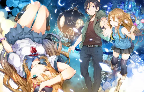 Ruri, Kyosuke, Kosaka, Oreimo, Kirino, Kōsaka