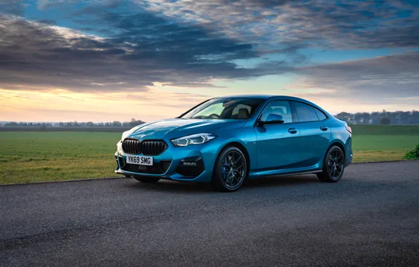 The evening, BMW, Gran Coupe, UK-spec, 2-Series, M Sport, 2020, 218i