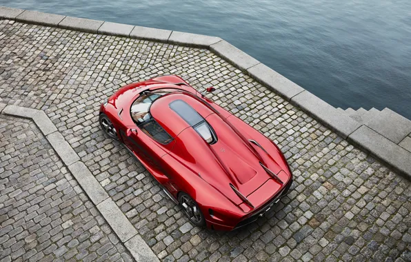 Koenigsegg, supercar, red, hypercar, Regera