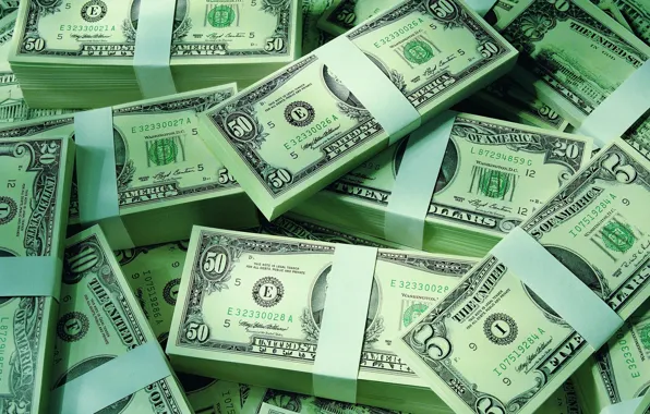 Dollars, the bucks, packs