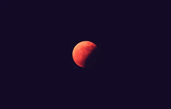 Picture night, Wallpaper, the moon, blood moon