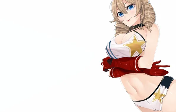 Girl, sexy, cleavage, Chicago, boobs, anime, beautiful, short hair
