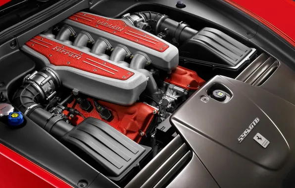 Engine, Ferrari, supercar