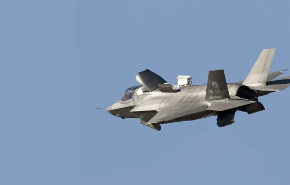 Martin, Lockheed, Lightning II, F-35, a family of advanced, stealth fighter-bombers of the fifth generation