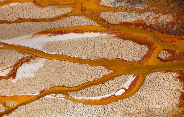 Picture river, channel, Spain, Rio Tinto