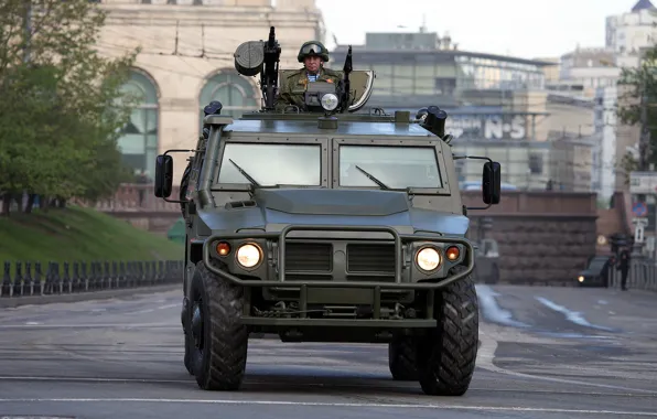 Tiger, Moscow, Parade, May 9, Rehearsal