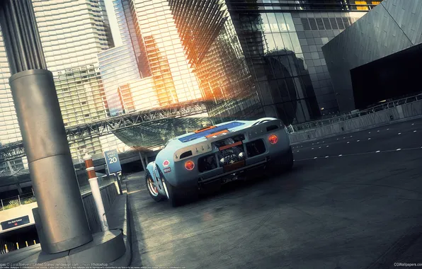 Machine, the city, reflection, rendering, Ford, art, sports, Vegas