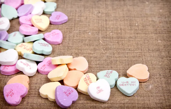 Candy, love, romantic, hearts, sweet, candy