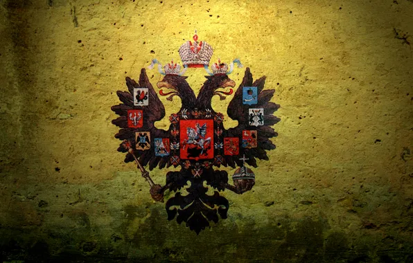 Coat of arms, Russian Empire, double-headed eagle, The Russian Empire