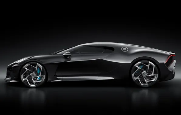 Machine, Bugatti, drives, stylish, hypercar, The Black Car