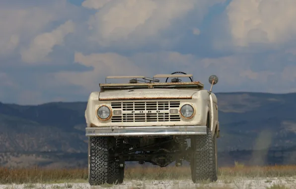 Tuning, Ford, front, 1966, 2018, Bronco, ICON Bronco Derelict Roadster