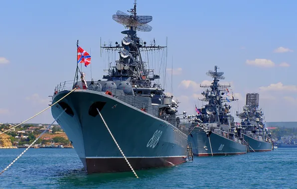 Ships, Stroy, Sevastopol, the front