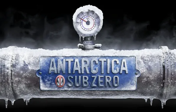 Picture pipe, temperature, Antarctica