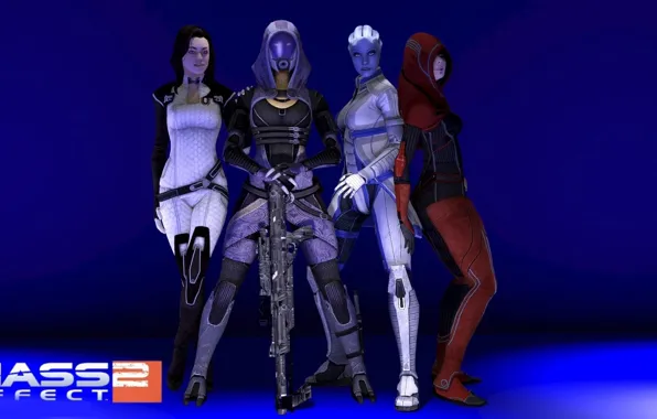 Mass effect, Liara, Tali, Miranda, Kasumi
