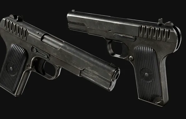 USSR, Self-loading pistol, TT-33, Fedor Vasilyevich Tokarev