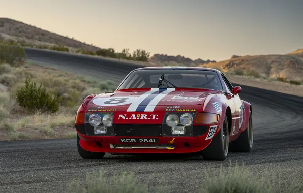 Ferrari, supercar, supercar, 1973, Daytona, Competition, the only instance, the only instance
