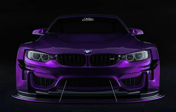 Auto, Machine, Lights, Purple, The front, Transport & Vehicles, Javier Oquendo, by Javier Oquendo