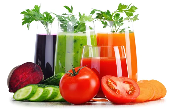 Juice, juice, vegetables, tomato, carrots, drink, vegetables, beets