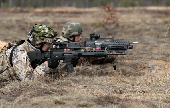 Weapons, soldiers, Latvian Army