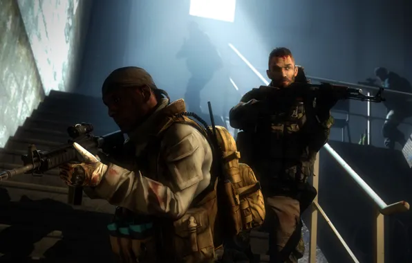 Weapons, soldiers, ladder, machine, survival, ammunition