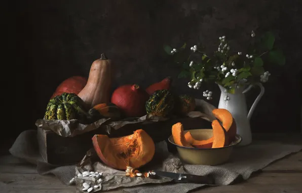 Paper, berries, the dark background, table, Board, bouquet, harvest, fruit