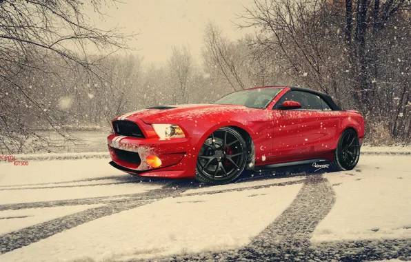 Red, tuning, snow, photoshop, Gt500, Kerem çayci