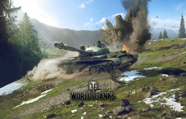 Picture WoT, World of Tanks, World Of Tanks, THE T-62A, Wargaming Net
