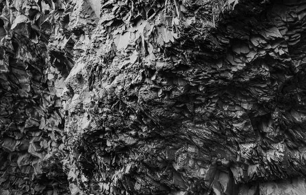 Dark, pattern, rocks
