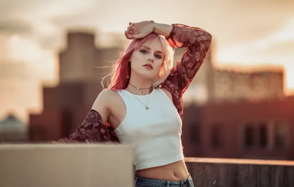 Picture girl, pose, portrait