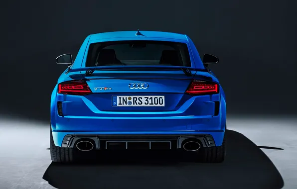 Audi, rear view, Coupe, TT RS, 2019