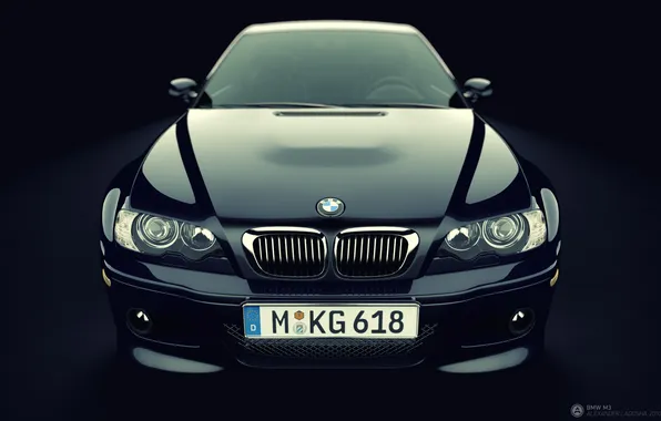 BMW, BMW, front, E46