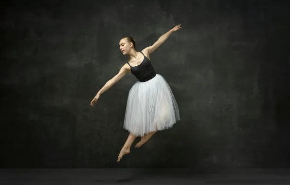 Picture girl, background, dance
