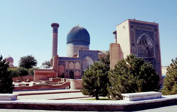 The city, Building, Samarkand