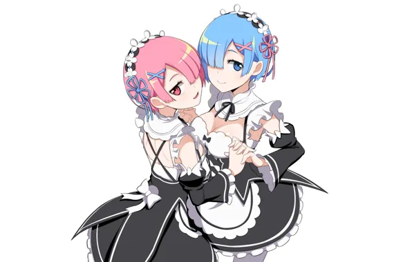 From scratch, REM, RAM, Re Zero Kara Hajime Chip Isek Or Seikatsu
