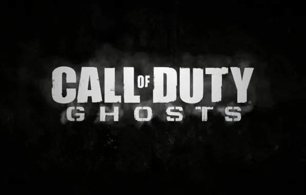 Logo, art, Ghost, Call of Duty, Ghosts