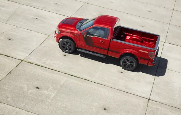 Car, red, Ford, red, Ford, F-150, Tremor