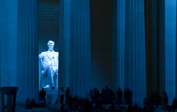 Washington, USA, DC, The Lincoln Memorial