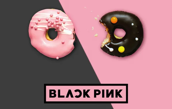 Logo, black, texture, pink, blackpink