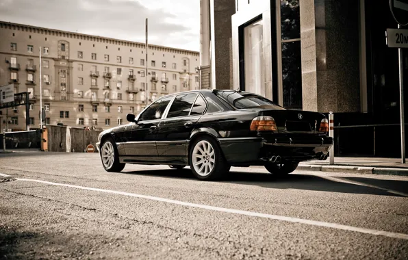 Picture Wallpaper, BMW, Car, wallpapers, E38, BMW 750