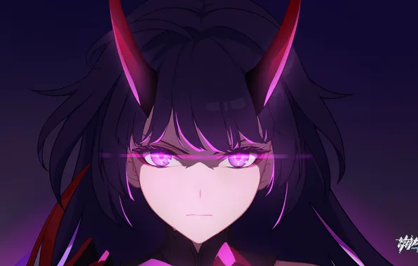 Look, girl, face, Honkai Impact 3rd, Raiden Mei